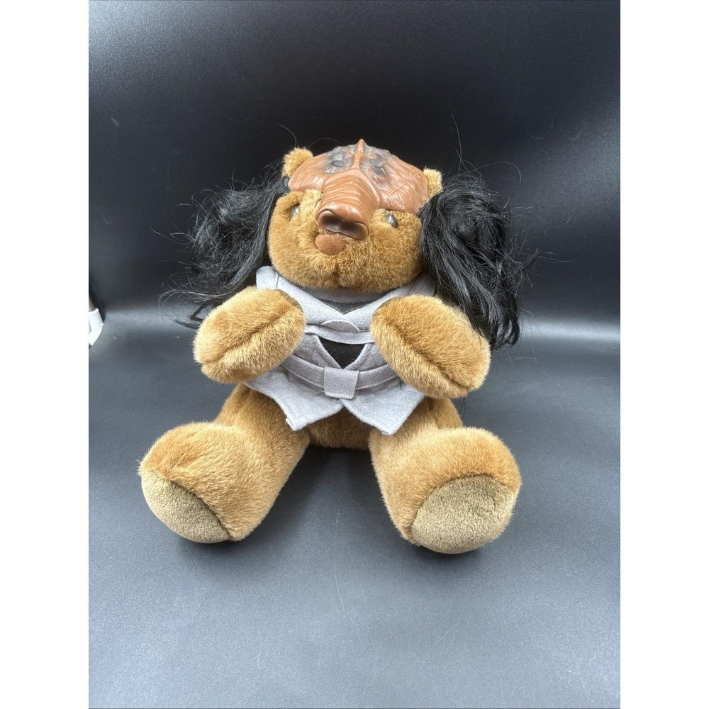 RARE 1998 Plush Klingon Teddy Bear from Star Trek: The Experience, Las Vegas NEW